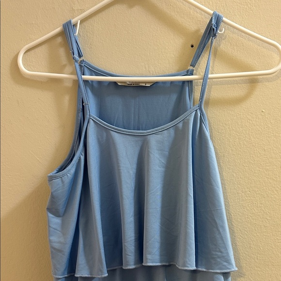 Ekouaer Layered Blue Women's Camisole - Picture 3 of 7